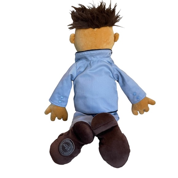 Muppets Movie Walter Plush 18" GENUINE DISNEY STORE Stuffed Beanie Bottom Rare - Picture 7 of 15